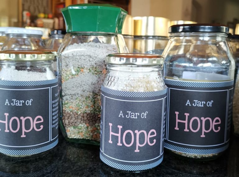 a Jar of hope